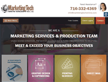 Tablet Screenshot of marketingtechonline.com